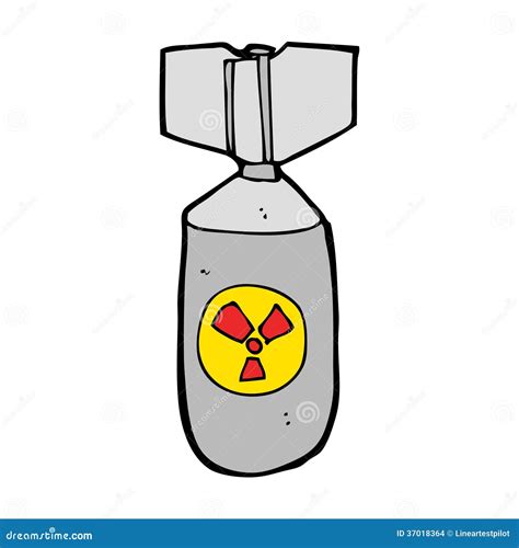 Cartoon Nuclear Bomb Stock Images - Image: 37018364