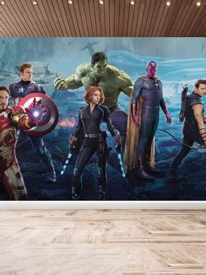 Papel De Parede Adesivo Vingadores Marvel Poster M Elo