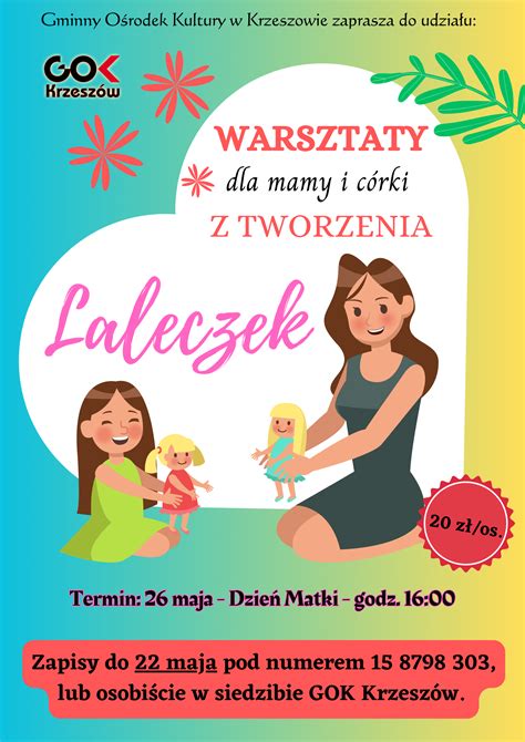 Warsztaty Z Tworzenia Laleczek Gok Krzesz W