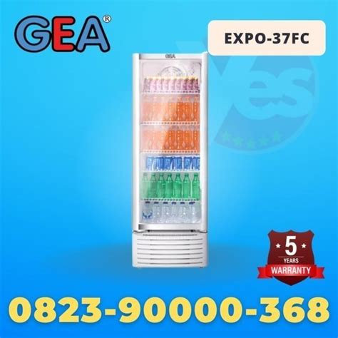 Jual Gea Expo Fr Showcase Kulkas Pendingin Minuman Rak Pintu