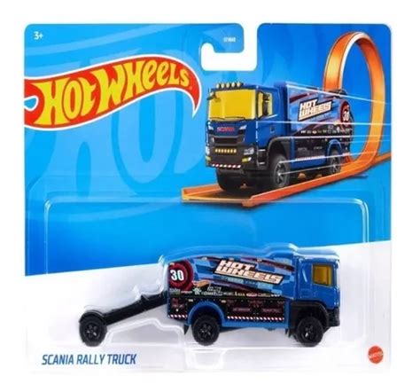 Carrinho Hot Wheels Scania Rally Truck Bfm60 MercadoLivre