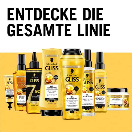 Schwarzkopf GLISS Conditioner Oil Nutritive 200 ml dauerhaft günstig