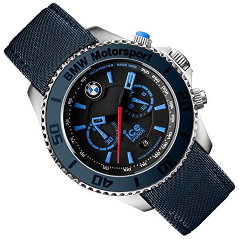 Bnib Ice Watch Bmw Motorsport Steel Dark Light Be Chrono Men S