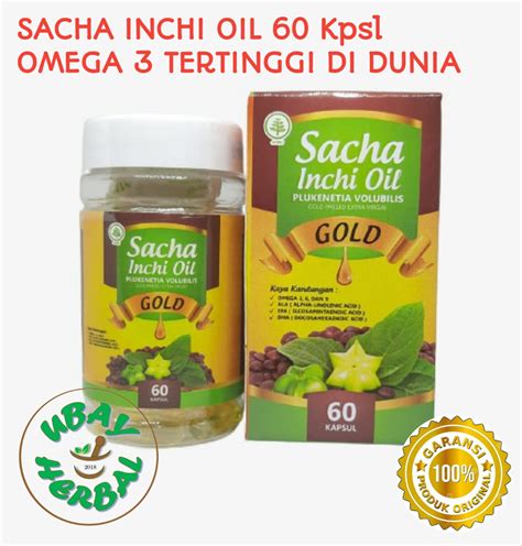 Promo Minyak Kacang Sacha Inchi Oil Kaya Kandungan Omega 3 6 9 Ala