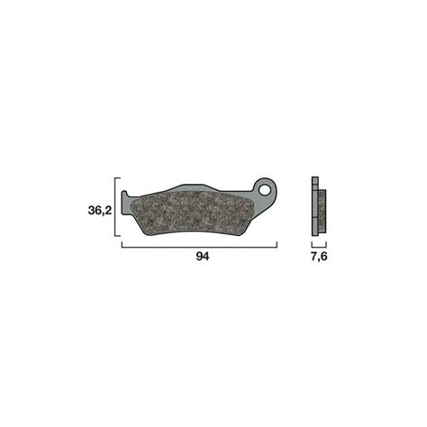 Plaquette De Frein Avant Brembo 07BB04 SX