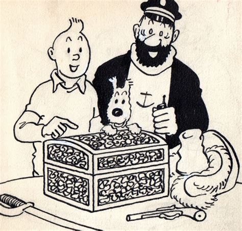 1943 Herge Red Rackham s treasure Tintin Hergé Moulinsart