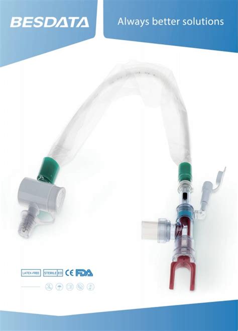 BD 72L 72H L Type Closed Suction Catheter BESDATA