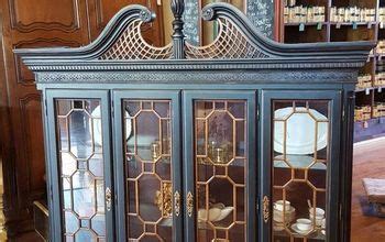 Abandoned Hutch Top Turned Curio Beautiful Kitchens Elf House