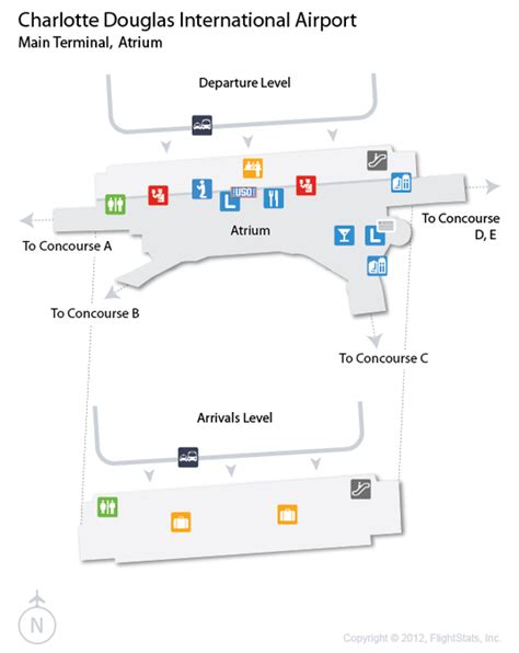 Clt Airport Terminal Map