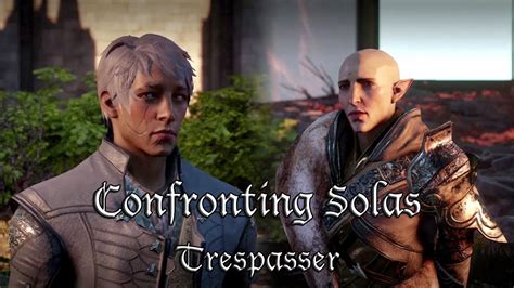 Finding And Confronting Solas Trespasser Dragon Age Inquisition Gameplay Youtube