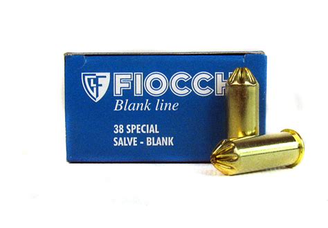 Fiocchi 38 Special BLANKS Box Of 50