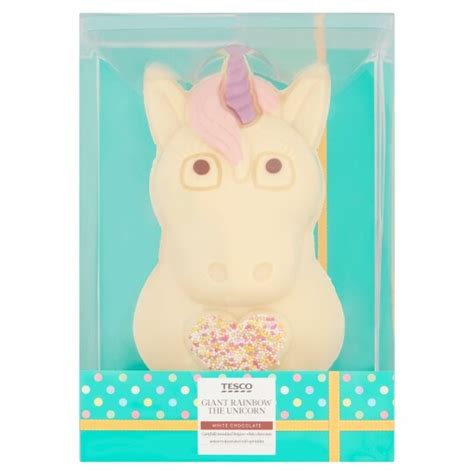 Tesco Giant Rainbow The Unicorn 550g Tesco Groceries