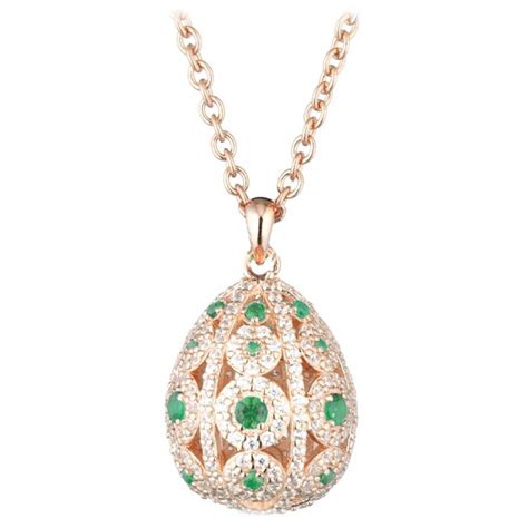 Tsars Collection Collana Alexandra Pavè Verticale Verde Handmade in