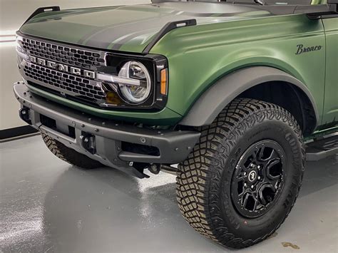 Eruption Green Bronco Xpel Stealth Ppf Wrapped Graphics Racing