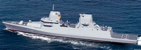 F126 Type 126 Class MKS 180 Frigate German Navy Marine