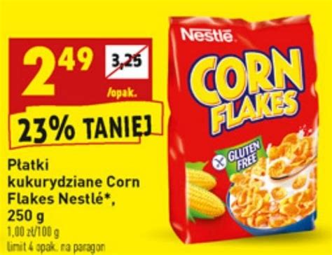 Archiwum Płatki śniadaniowe Nestle Corn Flakes Biedronka 13 09