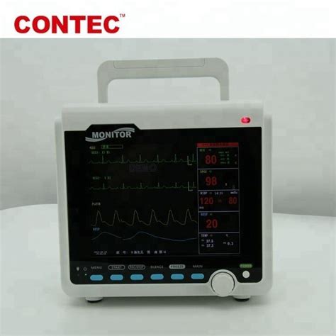 Contec Cms6000 ECG Spo2 Nibp Resp Tem ICU Patient Monitor Multi