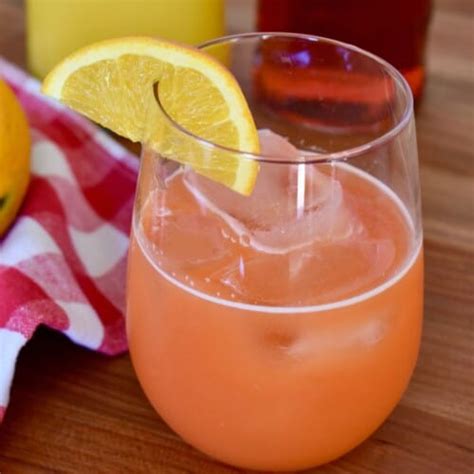 Garibaldi Cocktail With Campari And Orange Juice This Italian Kitchen