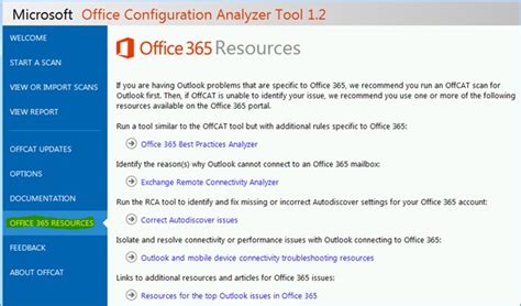 Upgrade To Office Configuration Analyzer Tool Offcat Version