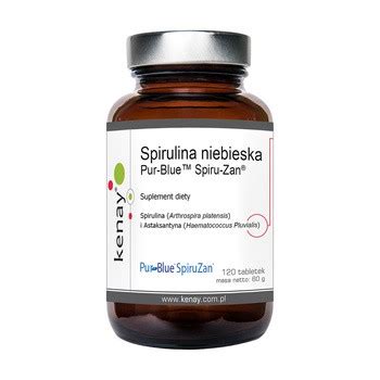 KENAY Spirulina Niebieska Pur Blue Spiru Zan Tabletki 120 Szt