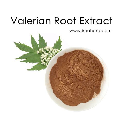 Valerian Extract, Valeric Acid, Valerian Root Powder