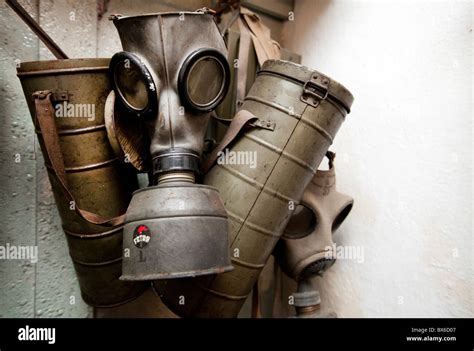 Gas Masks Fort Mo S Alej Museum Of The Fortifications Hlucin