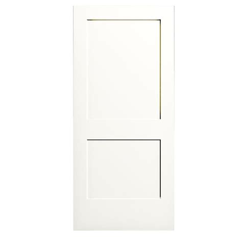 Reliabilt 32 In X 80 In 2 Panel Square Smooth Hollow Core Primed Molded Composite Slab Door In