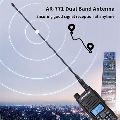 Ham Radio Baofeng BF H6 10W Radio Bidireccional De Alta Potencia De