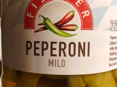 Fischer Konserven Peperoni Mild Kalorien Neue Produkte Fddb