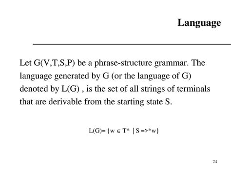 Languages And Grammer In Tcs Ppt Download