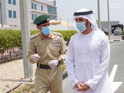 On The First Day Of Eid Al Fitr Sheikh Hamdan Visits Dubais Frontline