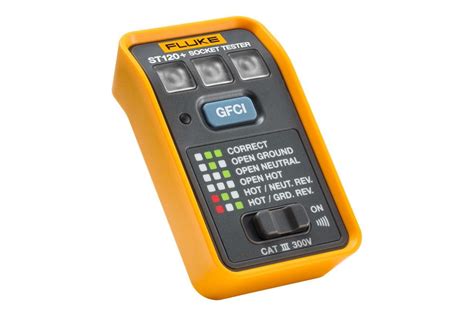 fluke st gfci socket tester  beeper fluke