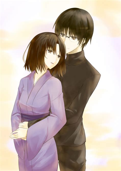 Ryougi Shiki And Kokutou Mikiya Kara No Kyoukai Drawn By Kauto Danbooru