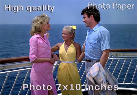 Charlene Tilton Lauren Tewes Lloyd Alan LOVE BOAT PHOTO HQ 10x7 Inches 01