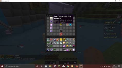 He has endstone? | Hypixel Forums