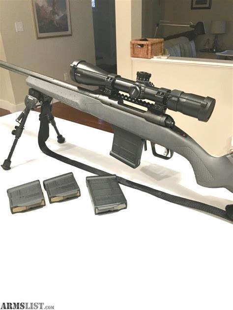 ARMSLIST For Sale Savage 110 Tactical 308 Win Package