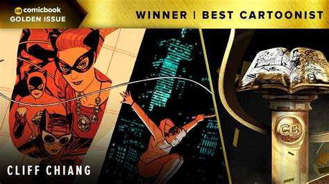 The 2021 ComicBook.com Golden Issue Award for Best Cartoonist