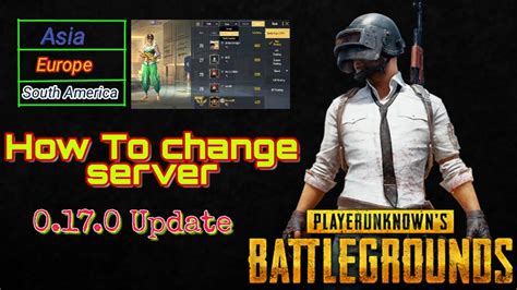 How To Change Server In Pubg Mobile Lite Update Youtube