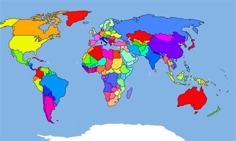 world map  painted  map rmap