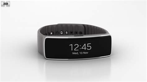 View Of Samsung Gear Fit Mocha Grey D Model Dmodels Store