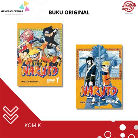 Jual Naruto Bind Up Edition 01 Naruto Bind Up Edition 02 Masashi