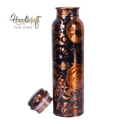 HHI Standard Printed Copper Bottle Capacity 950 Ml At Rs 330 Piece In