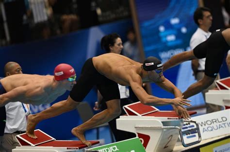 Nuoto Bis D Argento Nella X Sl Uomini Degli Europei Di Vasca Corta