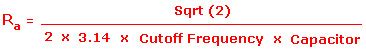 Sallen Key Butterworth High Pass Filter Calculator Electronics