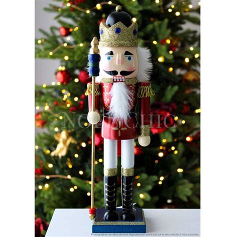 Magnifique Casse Noisette En Bois Nutcracker Par NoelChic Fr