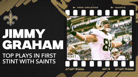 Watch Jimmy Graham’s Top Plays w/ New Orleans Saints (2010-2014)