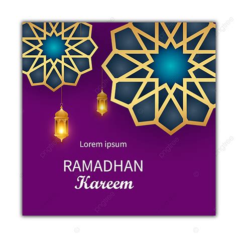 Ramadhan Kareem Social Media Post Design Vector Template Download On Pngtree