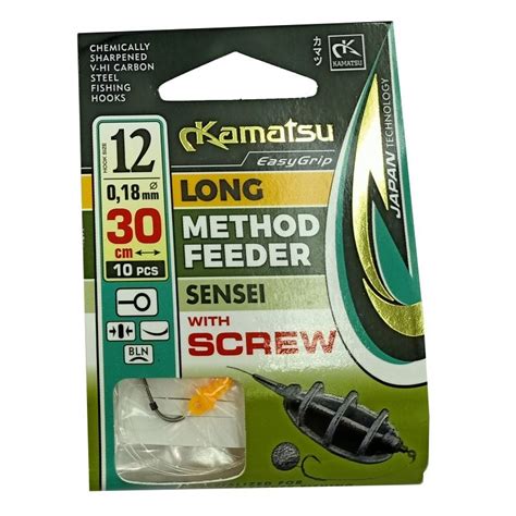 Przypon Kamatsu Method Feeder Long Sensei With Screw Rozm Mm