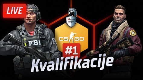 UŽIVO Kvalifikacije 1 CS GO A1 Adria League Season 11 YouTube