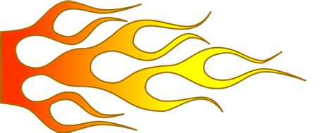 racing flame - Openclipart